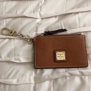 Dooney and Burke card holder keychain